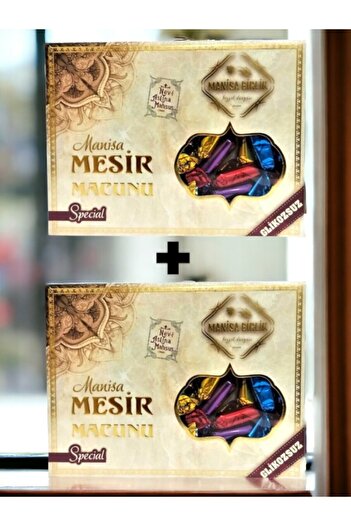 MANİSA BİRLİK Manisa Mesir Macunu Glikozsuz 195 gr 2 Adet 2x195 gr
