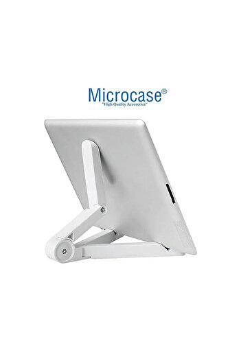 Microcase Acer Iconia Tab P10 10.4'' Tablet Çanta + Türkçe Bluetooth Klavye+Mouse+Tablet Standı - Pembe AL8127