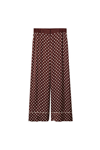 MANGO Woman Kahverengi Kadın Pantolon  37082880