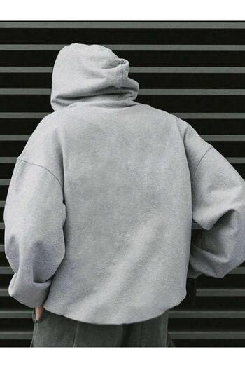 Khione Унісекс Світшот з капюшоном Oversize з принтом «Найкращий тато на світі»