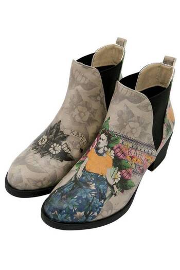 Dogo A Flower From The Past / Design Printed Vegan / Eve Boots Γυναικείες μπότες