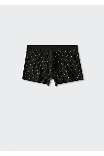 MANGO Man Μαύρο Ανδρικό Boxer37011303