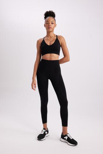 DeFacto Fit Beli Saran Seamless Sporcu Tayt A0562ax24sp