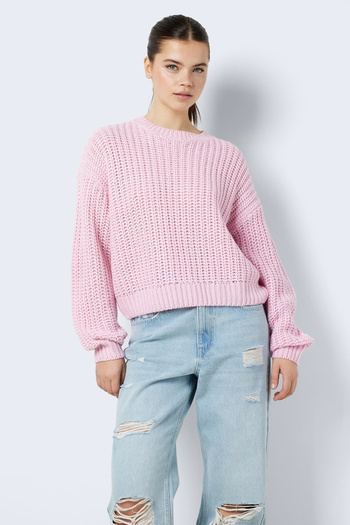 Noisy May NMCHARLIE L/S ΠΛΕΚΤΗ ΡΙΓΕΣ Ο-ΛΑΙΜΟΥ NOOS
