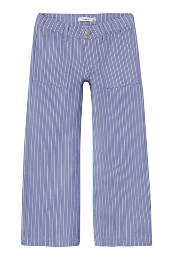 Name it NKFBELLA ŠIROKÉ TWILL KALHOTY 4161-ZT B