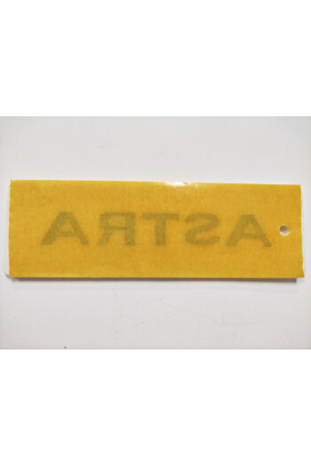 REPLAX Opel Astra Arma Luggage Lettering (Astra J) Bonding 12cmx1.7cm 8981
