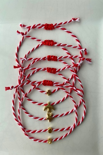 Shepidi 5-Piece Bird Clover Star Figured Martentica Lucky Bracelet