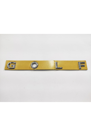 REPLAX Volkswagen Golf Arma Luggage Lettering (Y.M.)Gluing 22.5cmx2.2cm 8979B