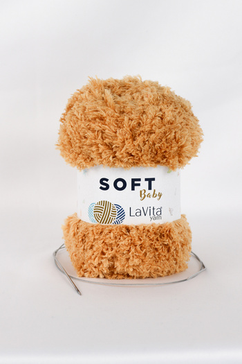 LaVita Yarn  Soft Baby Velvet Yarn Amigurumi 3 Pack Hand Knitting Yarn Taka Yarn (1038-Honey) Taka Yarn