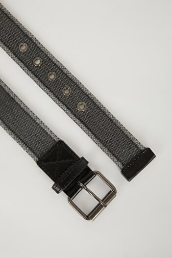 DeFacto Men's Square Buckle Jean Belt B4439axns
