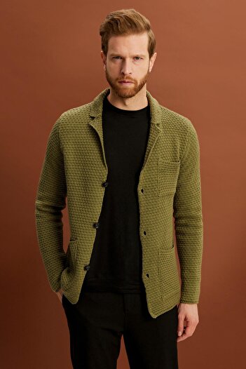 ALEXANDERGARDI Buttoned Knitwear Cardigan (E22-5715)
