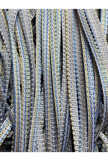 AKÇA TEKSTİL FLAT ROPE GRAY DOUBLE WIDTH 60 CM SIZE 280 CM READY BUTTONS STITCHED ROPE CURTAIN