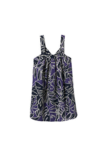 MANGO Woman Mavi Kadın Yetişkin Elbise  37064034