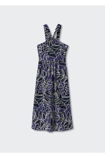 MANGO Woman Mavi Kadın Yetişkin Elbise  37054034