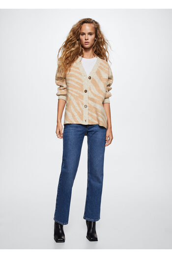 MANGO Woman Sand Women's Adult Cardigan37065929