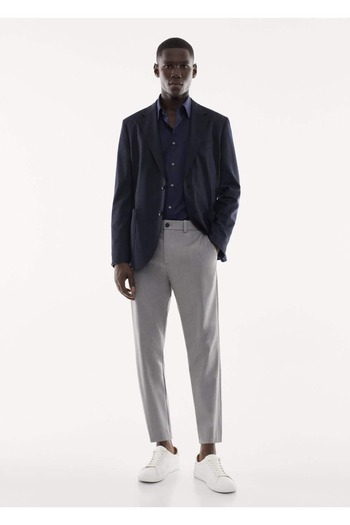 MANGO Man Бавовняний Slim Fit Strec Сорочка
