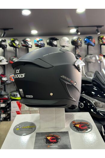 MT AXXIS Hunter SV Solid A1 Çift Vizörlü Çene Çıkabilen Kask