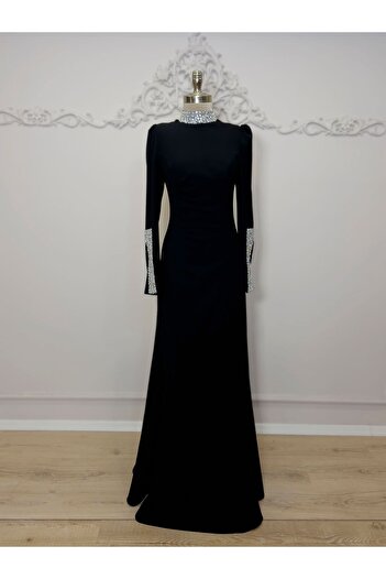 Prive Crepe Evening Dress Clara