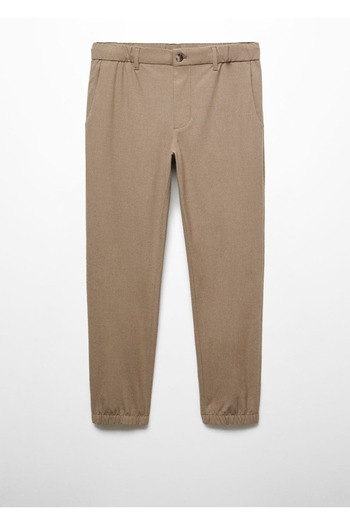 MANGO Man Παντελόνι Jogger με κορδόνια σε στενή εφαρμογή