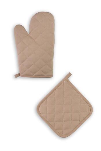 sevilya Fireproof Oven Glove and Oven Holder (1 GLOVE 1 GRIFT)