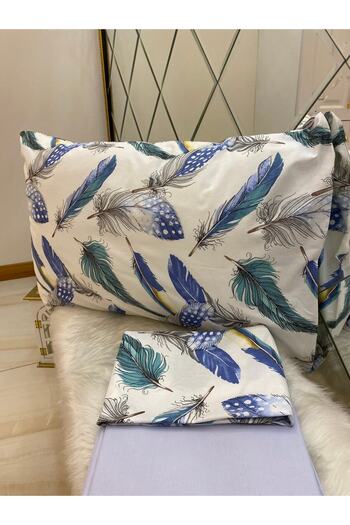 Özcan Ev Tekstil Ranforce Double Sheet Pillow Set 100% Cotton