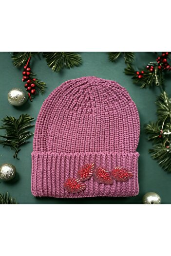 The Cloudish Shop Bead Embroidered Beret