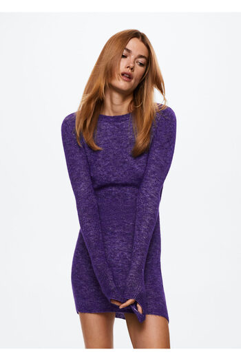 MANGO Woman Pale Lilac Women's Adult Dress37053845
