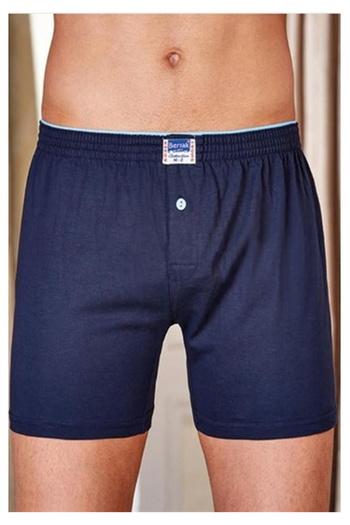 Berrak Men's Combed Cotton Boxers 5 Pieces