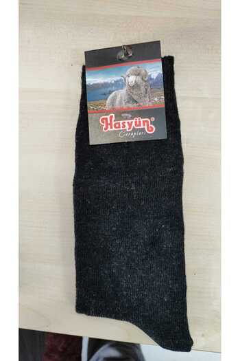 Hasyün 2 Pack Wool Socks Real Wool Genuine Warmth