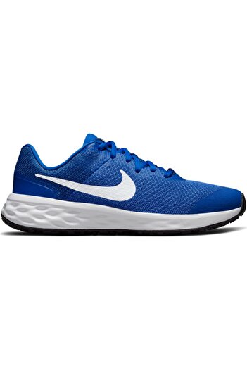 Nike Revolution6NextNature Blue/White Genç Çocuk Koşu Yürüyüş Ayakkabısı (Dar Kalıp)
