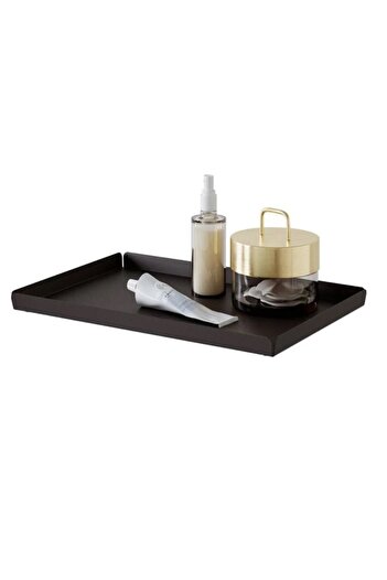 thorqtech Promise Engagement Tray Decorative Metal Bathroom Presentation Holder - Bathroom Tray - Bathroom Organizer Presentation Holder