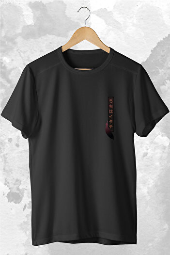 Storepoint Naruto Shippuden: Uchiha ATTACHI Printed Oversize Anime T-shirt