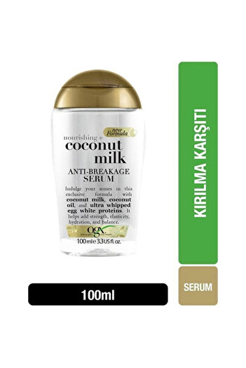 OGX 100% Natural Coconut Milk Coconut Milk - Anti-Breakage Serum