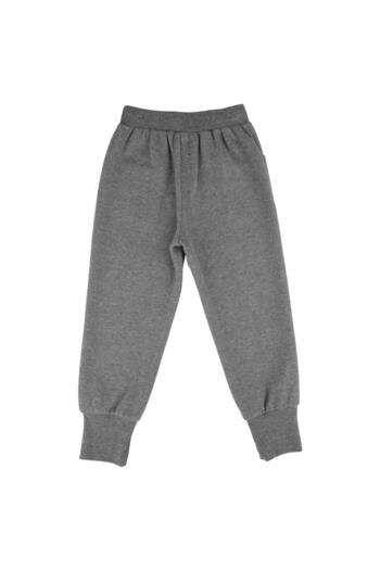 best kids Kız Çocuk Antrasit Melanj Yumuşak Dokulu Jogger Pantolon