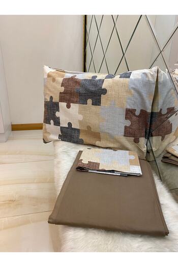 Özcan Ev Tekstil Ranforce Single Sheet Pillow Set 100% Cotton