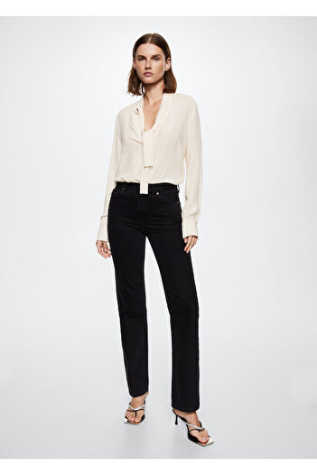 MANGO Woman Bustieră de damă Off White 37005938