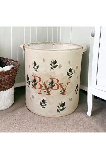 PH Prendi Home Багатофункціональний кошик для іграшок з принтом «Baby», кошик для брудної білизни