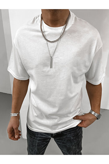 King Brothers Μπλουζάκι Oversize Crew Neck Basic