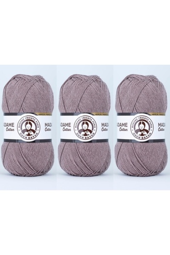 Ören Bayan Knitted Madame Cotton Hand Knitting Yarn 100 Gr 3 PCS