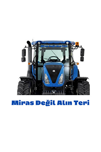 EYBA STİCKER Nepossed Get Your Sweat tractor parasolar 80x8 cm carcasă tümosan massey tractor Erkunt
