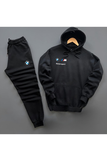 viperkombin MotorSport Hooded Sweatshirt and Sweatpants 2-Piece Winter Combination