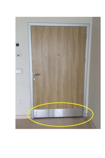 VİVA Kapı Tekmeliği 0.80mm 15cmx100 Düz Plaka