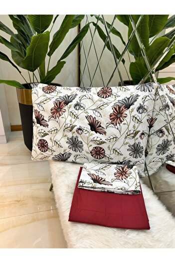 Özcan Ev Tekstil Life Single Sheet Pillow Set