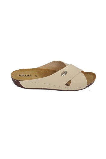 ARYAN Papuci de damă bej 08-086