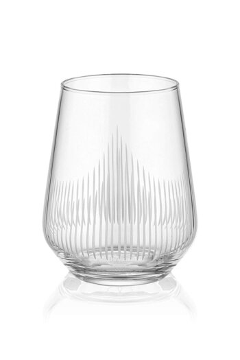 Paşabahçe Hisar Decor Water Glass 425 Cc 6 Pieces