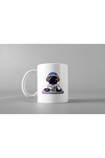 rakkun shop Hey DJ Astronaut Series Mug