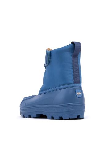 IGOR W10259 Neu Erkek Çocuk Kürklü Mavi KarBotu