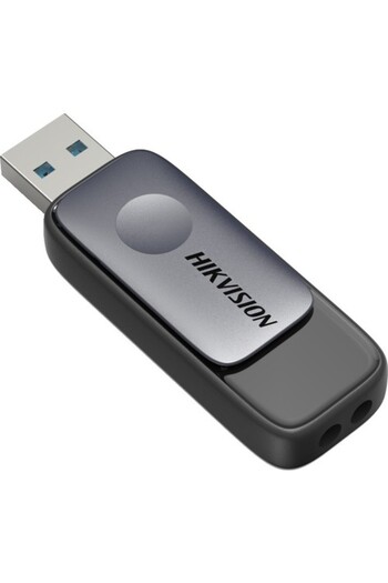 Hikvision ذاكرة فلاش سوداء منزلقة بسعة 64 جيجابايت USB3.2 Hs-Usb-M210S-64G