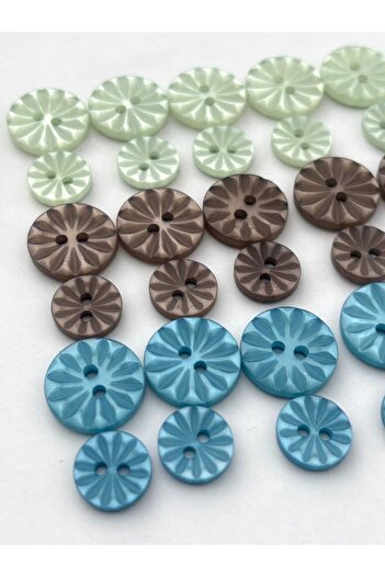 Kent Pazarı Baby Vest Button 3 Colors 30 Pieces