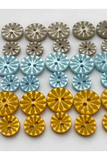 Kent Pazarı Baby Vest Button 3 Colors 30 Pieces